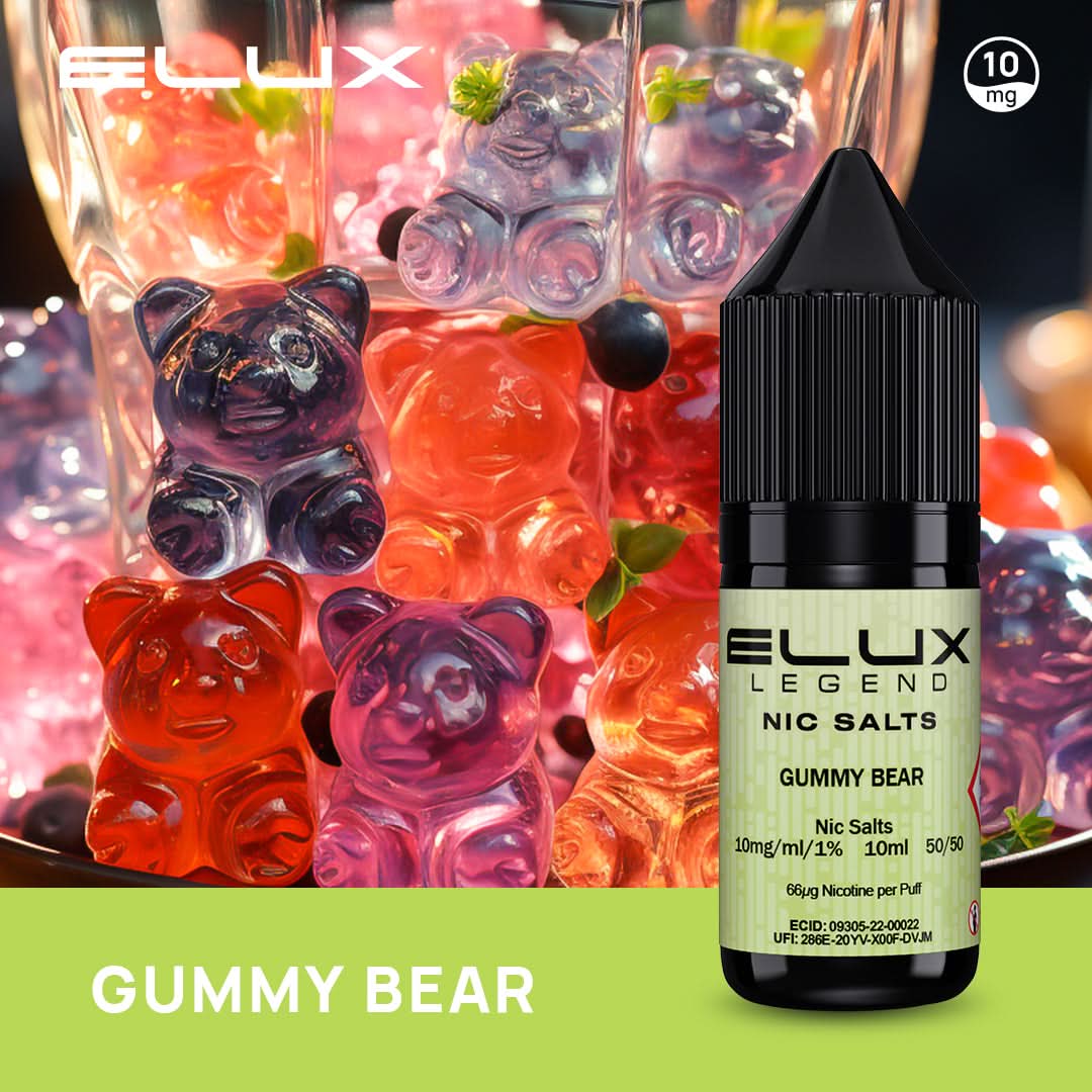 Gummy Bear Elux Legend Nic Salt 10ml