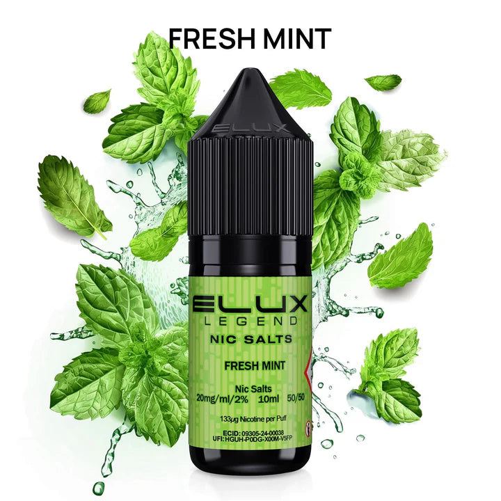 Fresh Mint Elux Legend Nic Salt 10ml