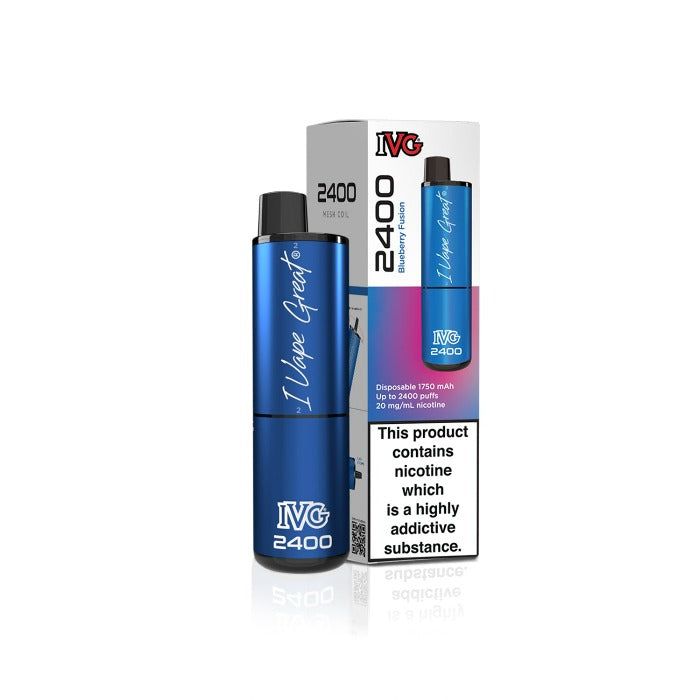 IVG 2400 Disposable Vape Kit Box Of 5 only £48