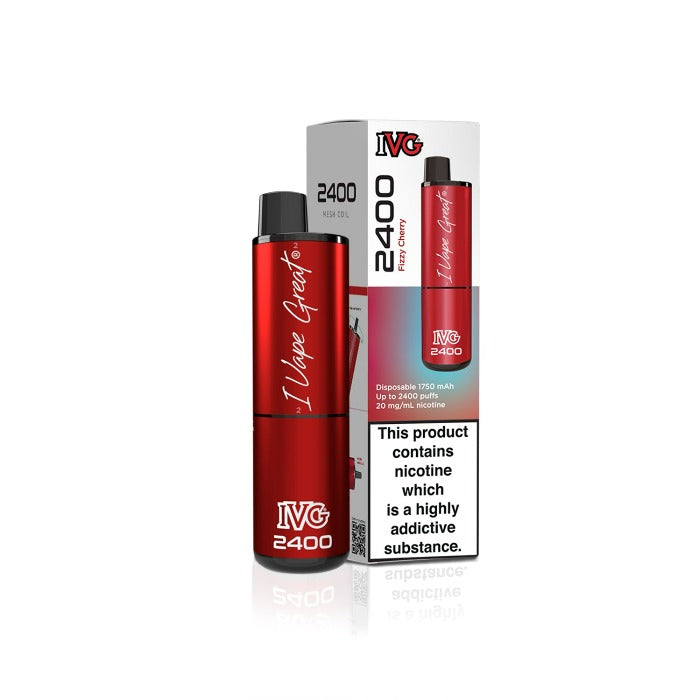 IVG 2400 Disposable Vape Kit Box Of 5 only £48