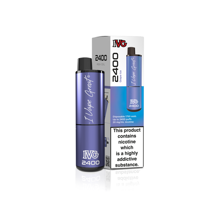 IVG 2400 Disposable Vape Kit Box Of 5 only £48