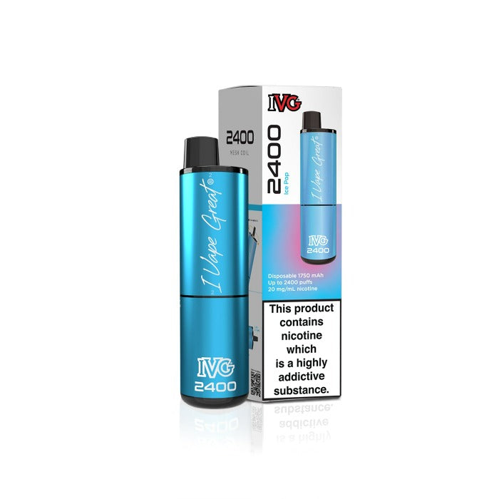 IVG 2400 Disposable Vape Kit Box Of 5 only £48