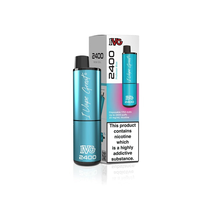 IVG 2400 Disposable Vape Kit Box Of 5 only £48