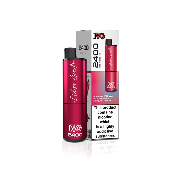 IVG 2400 Disposable Vape Kit Box Of 5 only £48