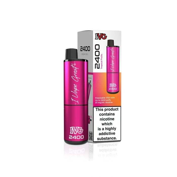 IVG 2400 Disposable Vape Kit Box Of 5 only £48