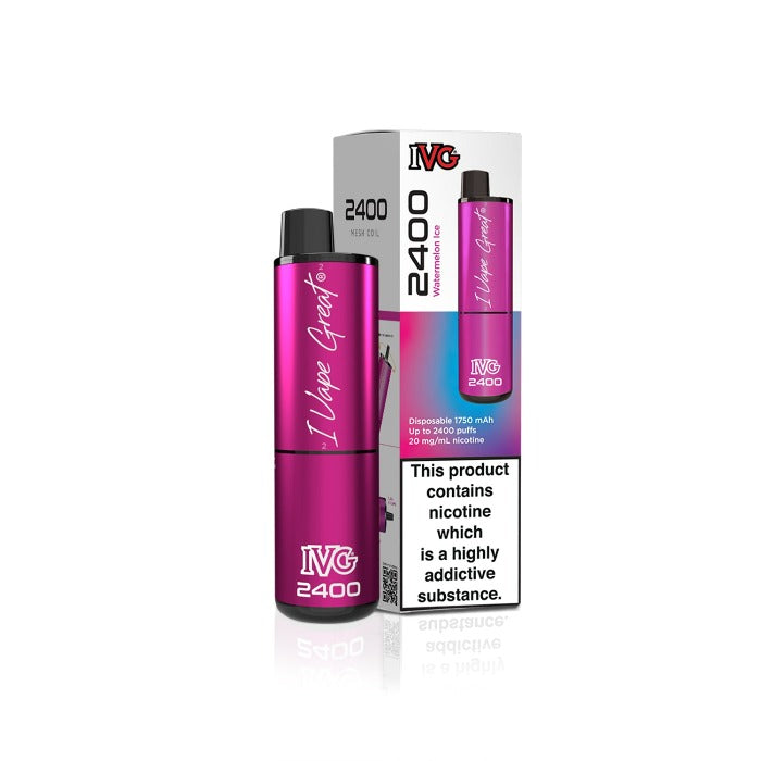 IVG 2400 Disposable Vape Kit Box Of 5 only £48