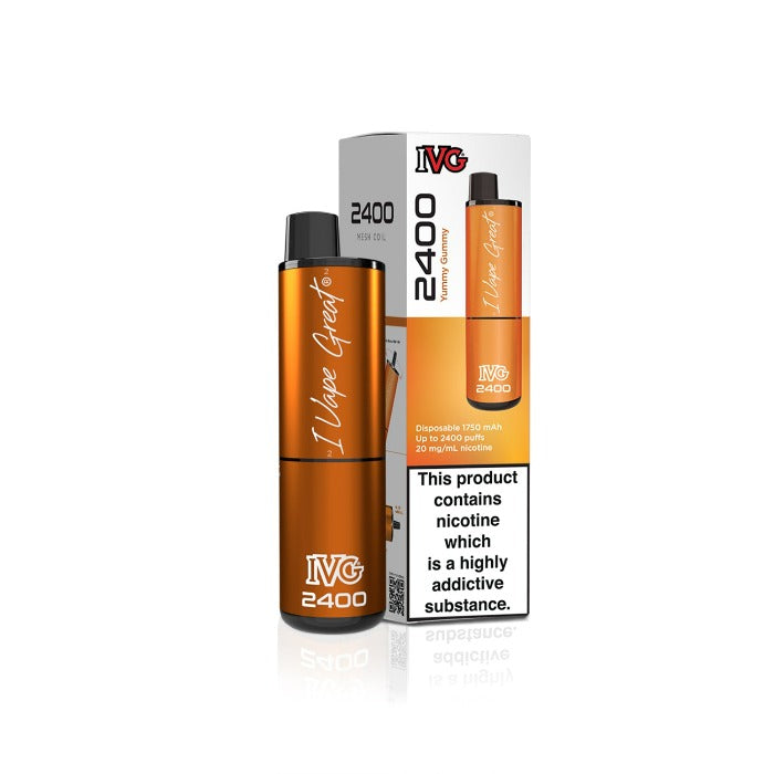 IVG 2400 Disposable Vape Kit Box Of 5 only £48