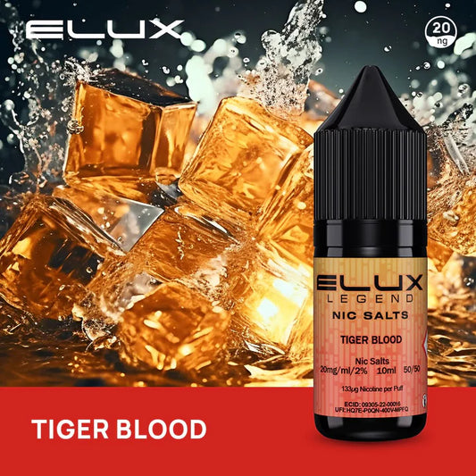 Tiger Blood Elux Legend Nic Salt 10ml
