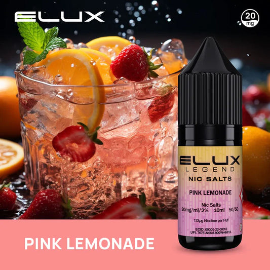 Pink Lemonade Elux Legend Nic Salt 10ml