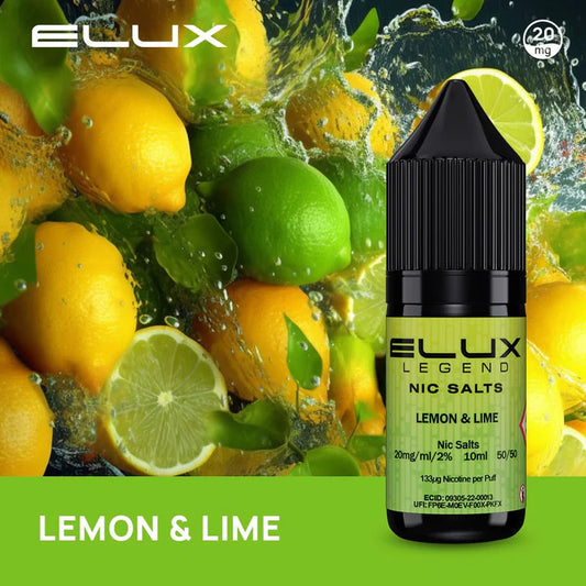 Lemon & Lime Elux Legend Nic Salt 10ml