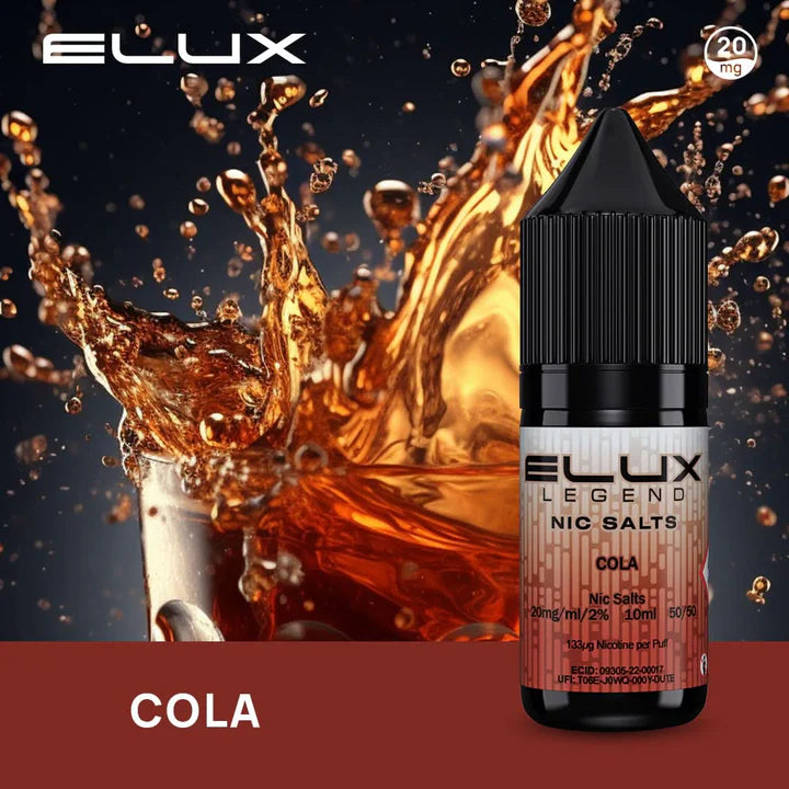 Cola Elux Legend Nic Salt 10ml
