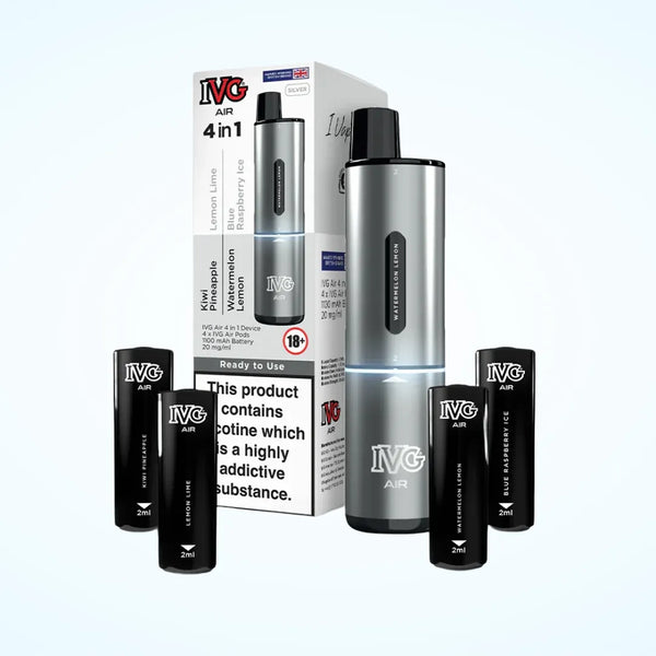 IVG Air 4-in-1 2400 Puffs Prefilled Pod Kit