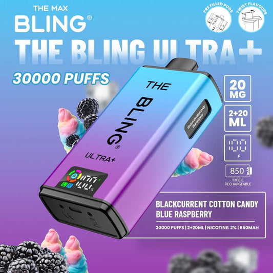 The Bling Ultra Plus 30K Prefilled Vape Pod Kit