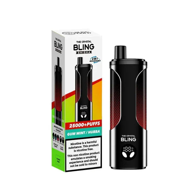The Crystal Bling shisha 25000 Puffs Vape The Crystal Bling shisha 25000 Puffs Vape