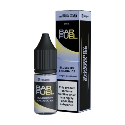 Hangsen - Bar Fuel - Blueberry Banana Ice - Salt (Box of 3)
