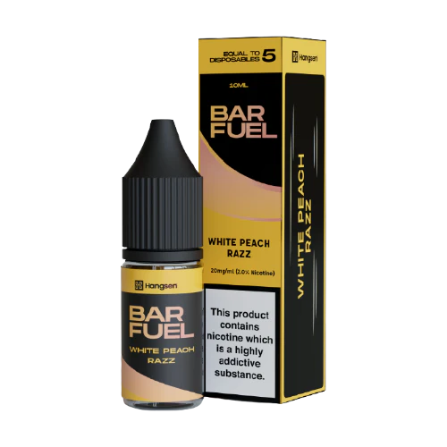 Hangsen - Bar Fuel - White Peach Razz (Box of 3)