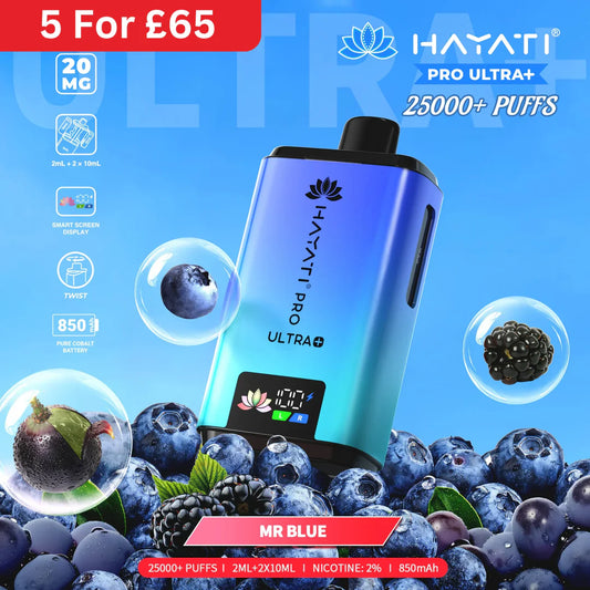 Hayati Pro Ultra Plus 25000 Prefilled Pod Kit