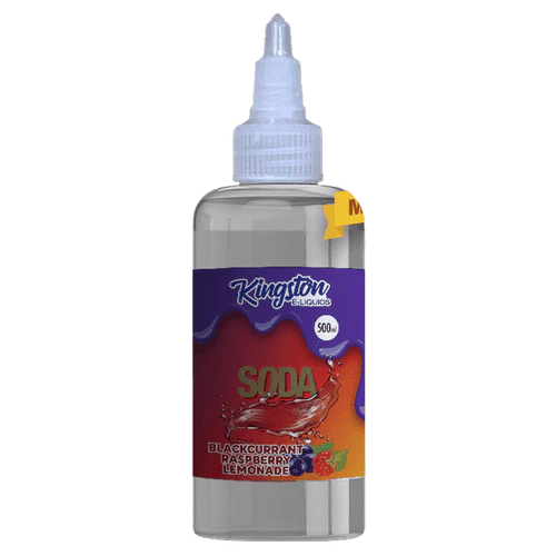 Kingston - Blackcurrant Raspberry Lemonade Soda - 500ml