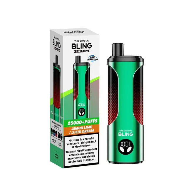 The Crystal Bling shisha 25000 Puffs Vape The Crystal Bling shisha 25000 Puffs Vape