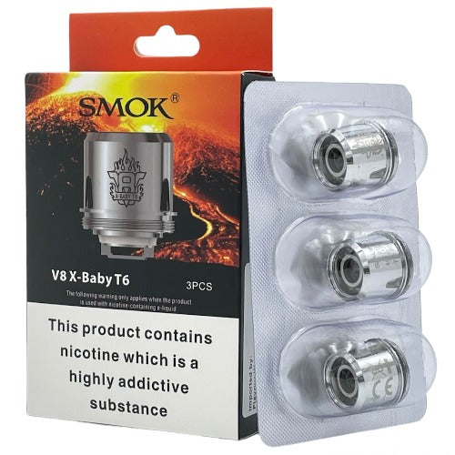SMOK V8 X-Baby T6 Replacement Vape Coils
