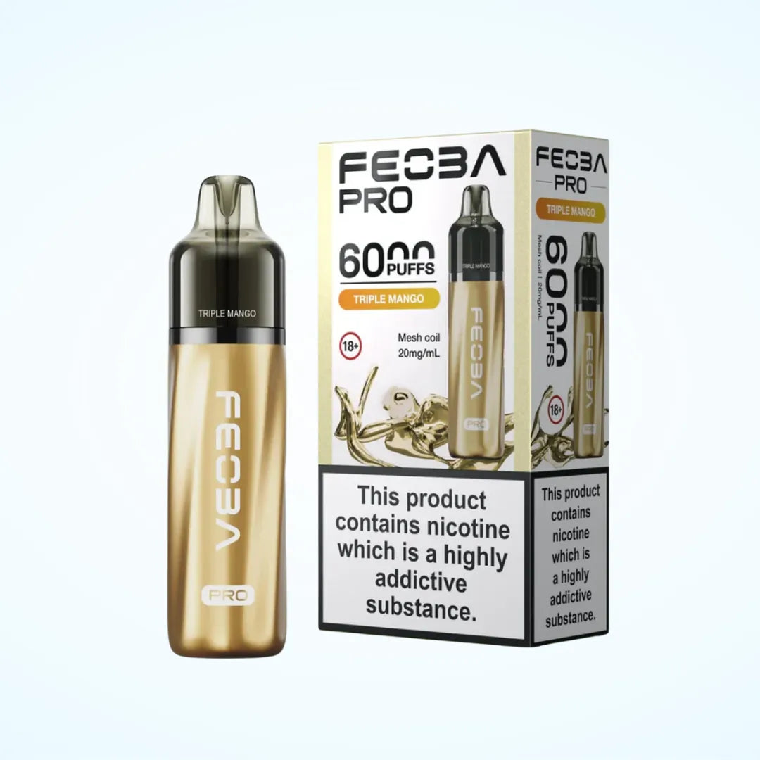 Feoba Pro 6000 Puffs Prefilled Pod Kit Feoba Pro 6000 Puffs Prefilled Pod Kit