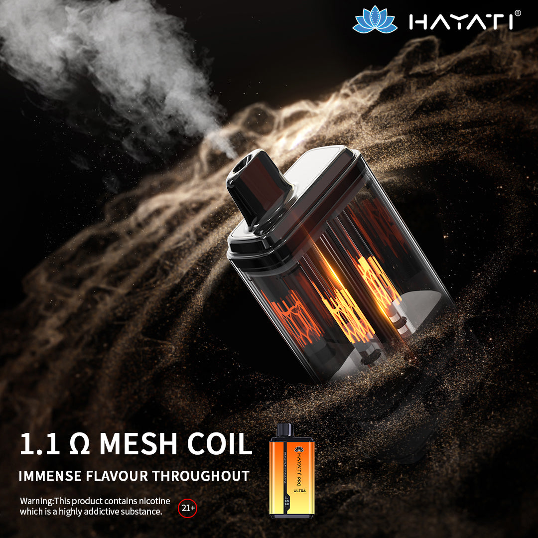 How Hayati Pro Ultra Balances Flavour and Vapour Production