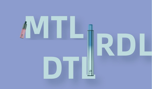 Exploring Vaping Techniques: MTL, DTL, and RDL Explained