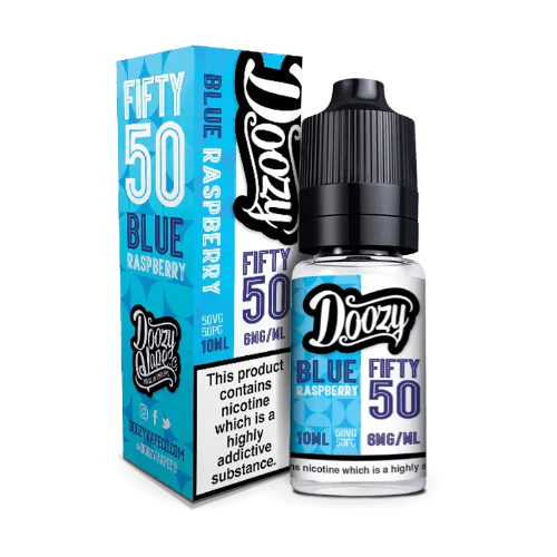 DOOZY 50/50 -  BLUE RASPBERRY - 10ML