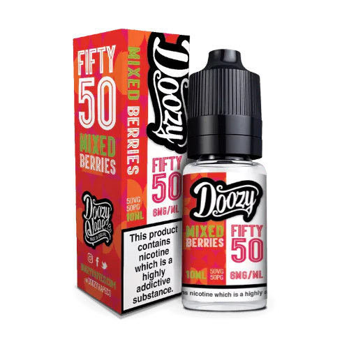 DOOZY 50/50 -MIXED BERRIES - 10ML