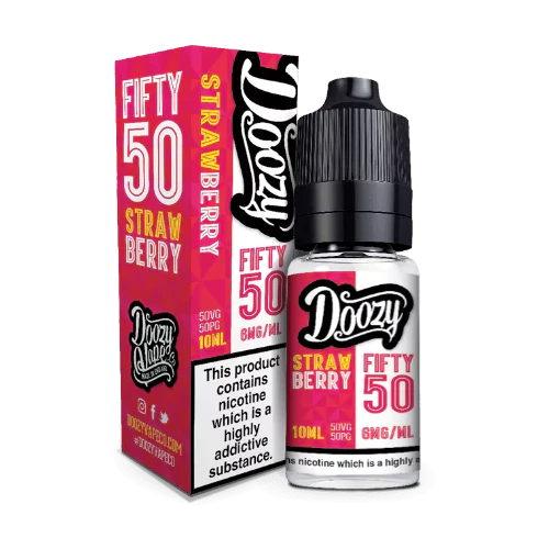 DOOZY 50/50 - STRAWBERRY - 10ML