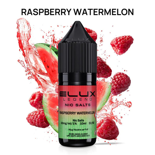 Raspberry Watermelon Elux Legend Nic Salt-10ml (Buy One Get One Free)