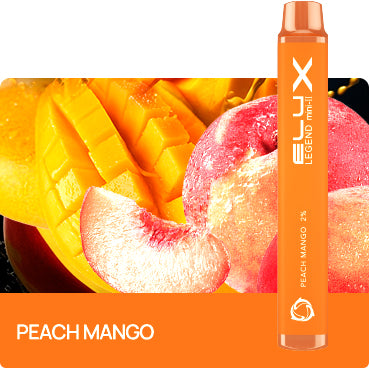 Peach Mango Elux Legend Mini II Disposable Vape