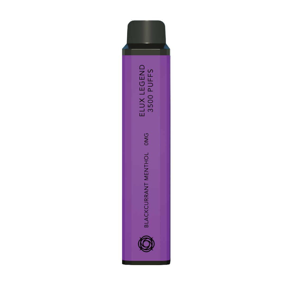 Blackcurrant Menthol Elux Legend 3500 Disposable Vape