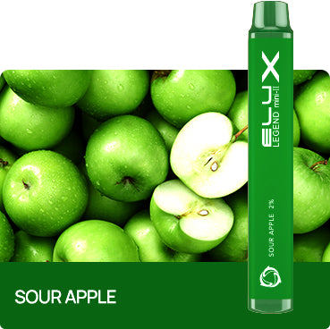 Sour Apple Elux Legend Mini II Disposable Vape