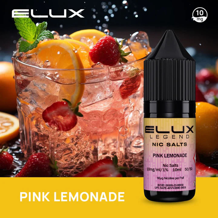 Pink Lemonade Elux Legend Nic Salt 10ml