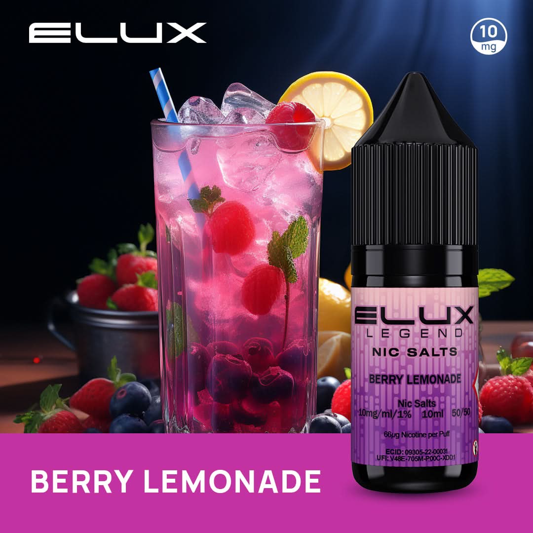 Berry Lemonade Elux Legend Nic Salt 10ml
