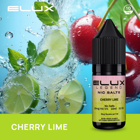 Cherry Lime Elux Legend Nic Salt-10ml (Buy One Get One Free)