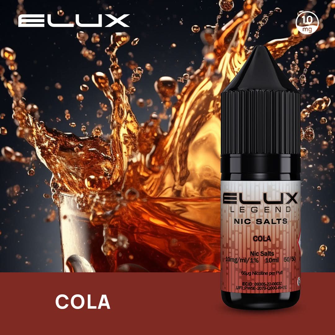 Cola Elux Legend Nic Salt 10ml