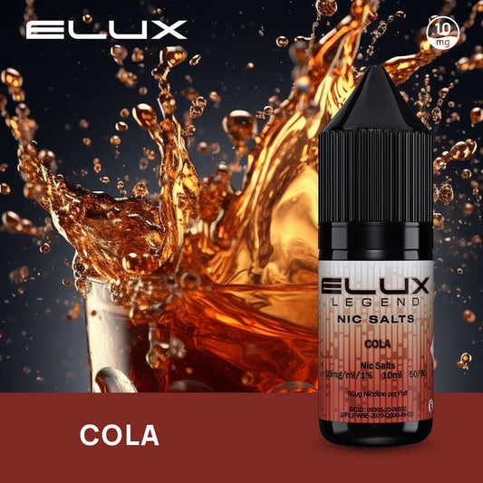 Cola Elux Legend Nic Salt-10ml (Buy One Get One Free)