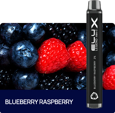 Blueberry Raspberry Elux Legend Mini II Disposable Vape