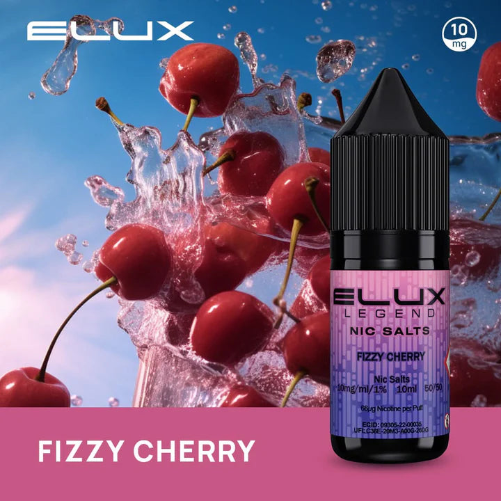 Fizzy Cherry Elux Legend Nic Salt 10ml