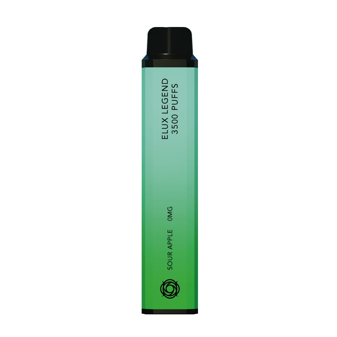 Sour Apple Elux Legend 3500 Disposable Vape