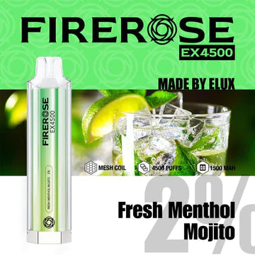 Elux Firerose 4500 Puffs Disposable Vape