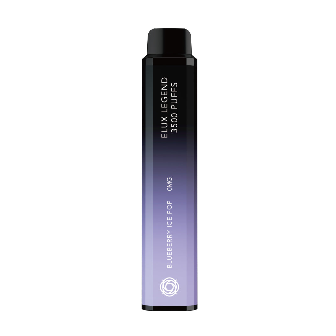 Blueberry Ice Pop Elux Legend 3500 Disposable Vape