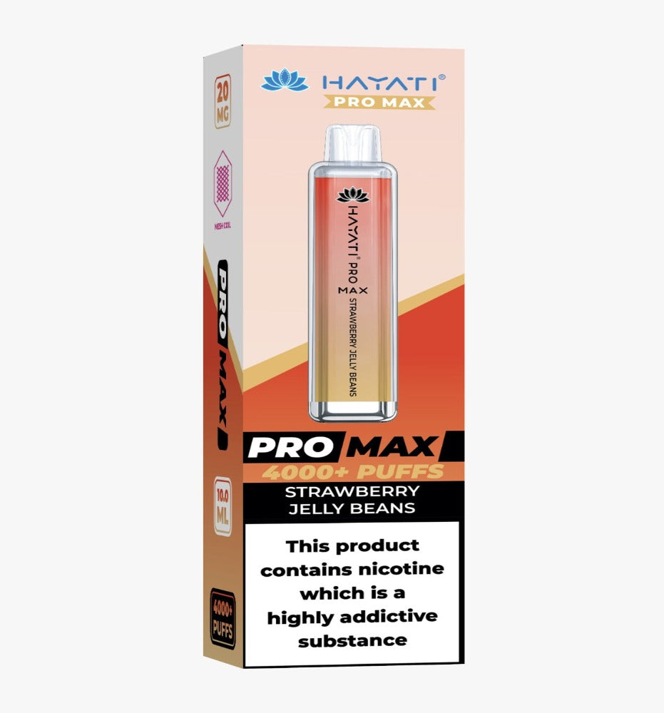 Strawberry Jelly Beans Hayati Pro Max Disposable Vape