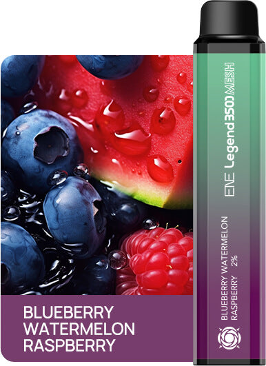 Blueberry Watermelon Raspberry Elux ENE Legend 3500 Mesh Disposable