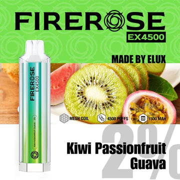 Elux Firerose 4500 Puffs Disposable Vape