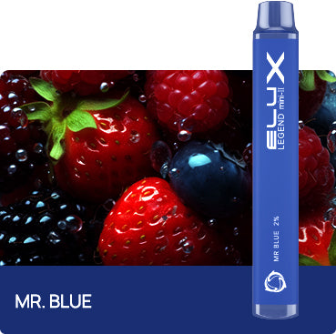 MR. Blue Elux Legend Mini II Disposable Vape