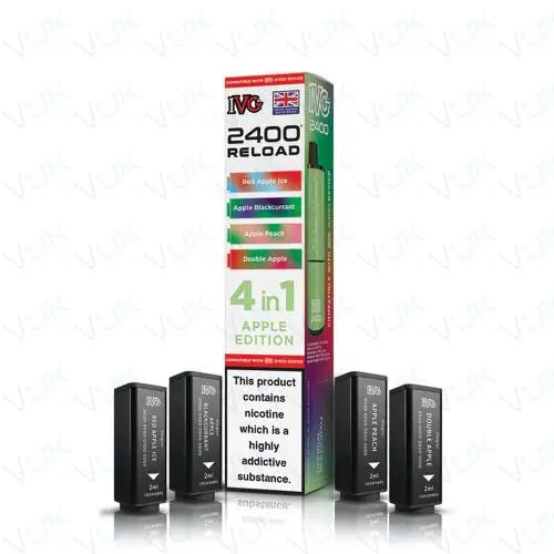 IVG 2400 Multi Flavour Edition Prefilled Pods