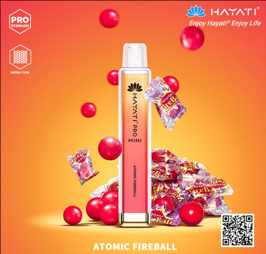 Atomic Fireball Hayati Pro Mini Disposable Vape